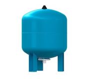 Мембранный бак для водоснабжения вертикальный, ножки (цвет синий) Reflex DE 33